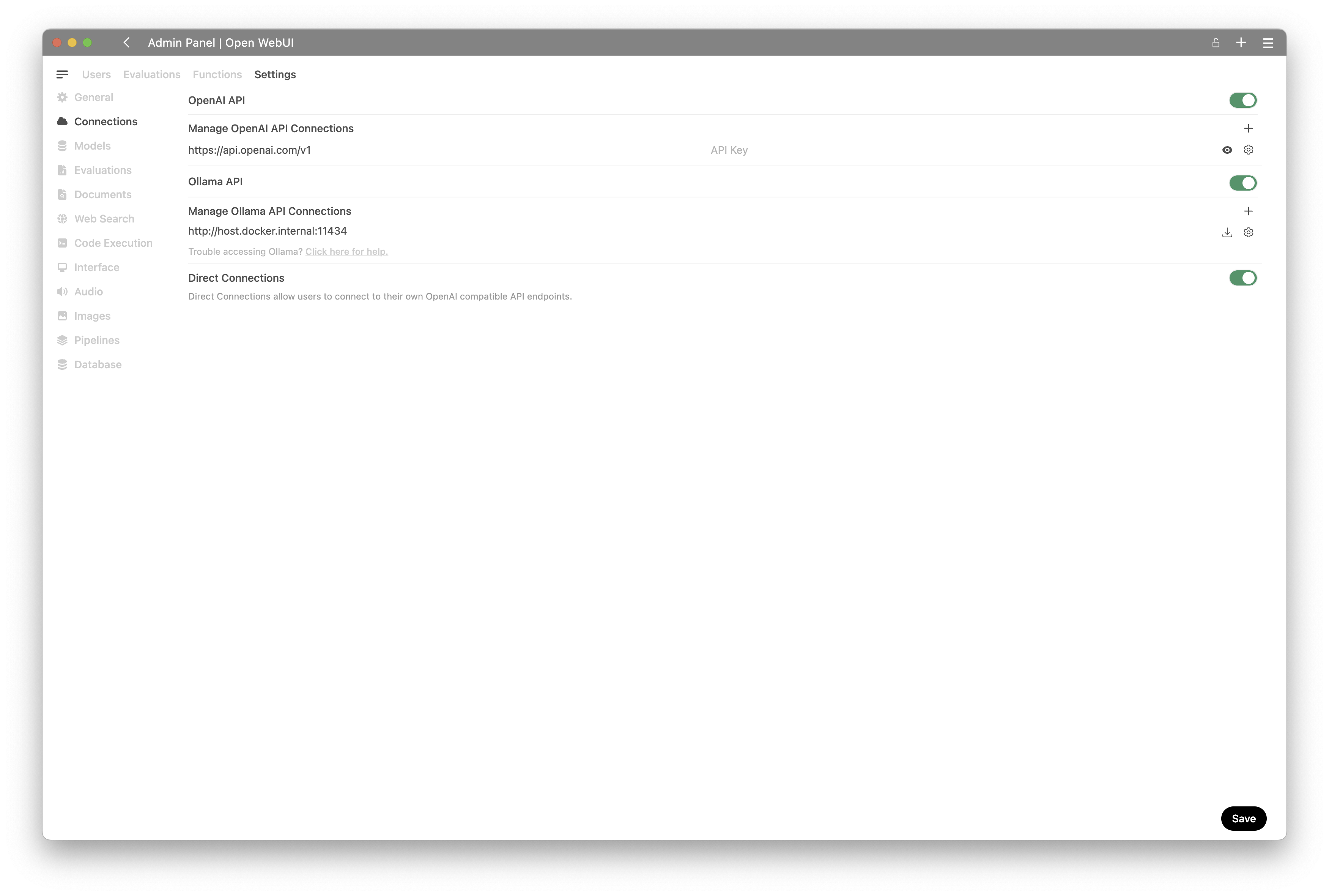 Webui Admin 5 User Interface (WebUI) – Knowledge Extraction from Databases